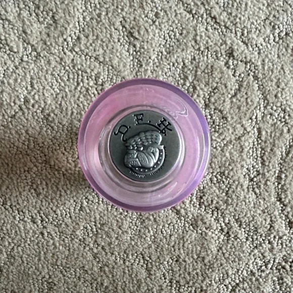 Ed Hardy Pink Perfume Bottle with Skull and Roses Design - Picture 4 of 4